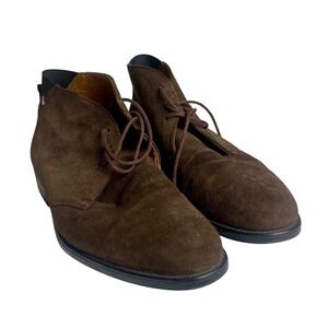 Lloyd Germany Mens Brown Suede Chukka Boots Lace Up Ankle Boots Size UK 11 US 12